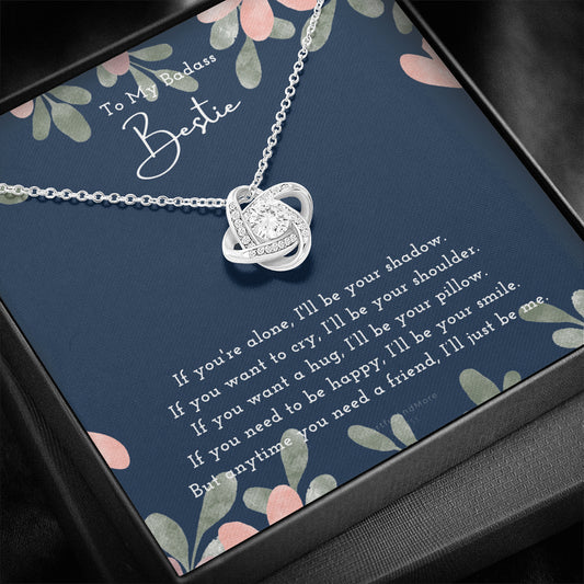 Knot of Friendship Gift, Best Friend necklace, Best Friend Gift, Gift For Friend, Friendship, Love Knot Necklace, Friend Forever Gifts