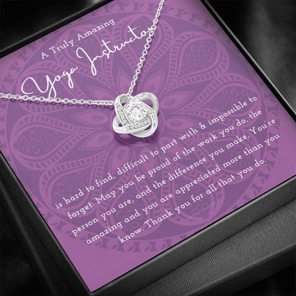 Gift For Yoga Instructor, Yoga Instructor Appreciation Gift, Yoga Teacher Necklace Gift, Yoga Teacher Jewelry, Yoga Teacher Thank You Gift