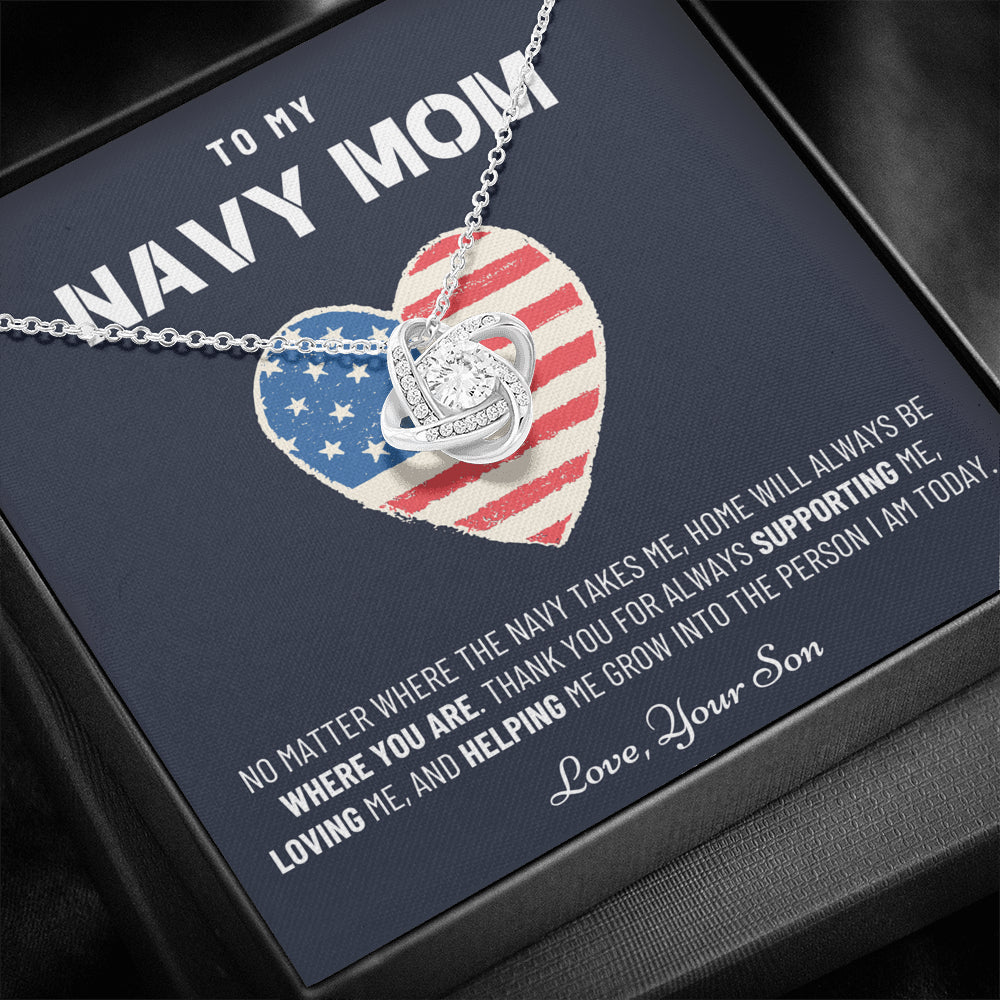 Military Mom Gift, Navy Mom Mothers Day, Navy Mom Gift, Deployment Gift, Navy Mom Necklace from Son, Military, Deploy Gift, Best Navy Mom