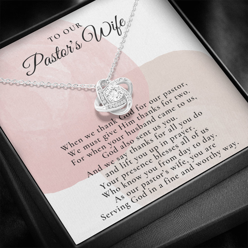 Pastor's Wife Appreciation Gift Necklace, Bible Study Gift, Christmas Present For Pastor's Wife, Best Preacher Wife Gift, Priest Wife Gift