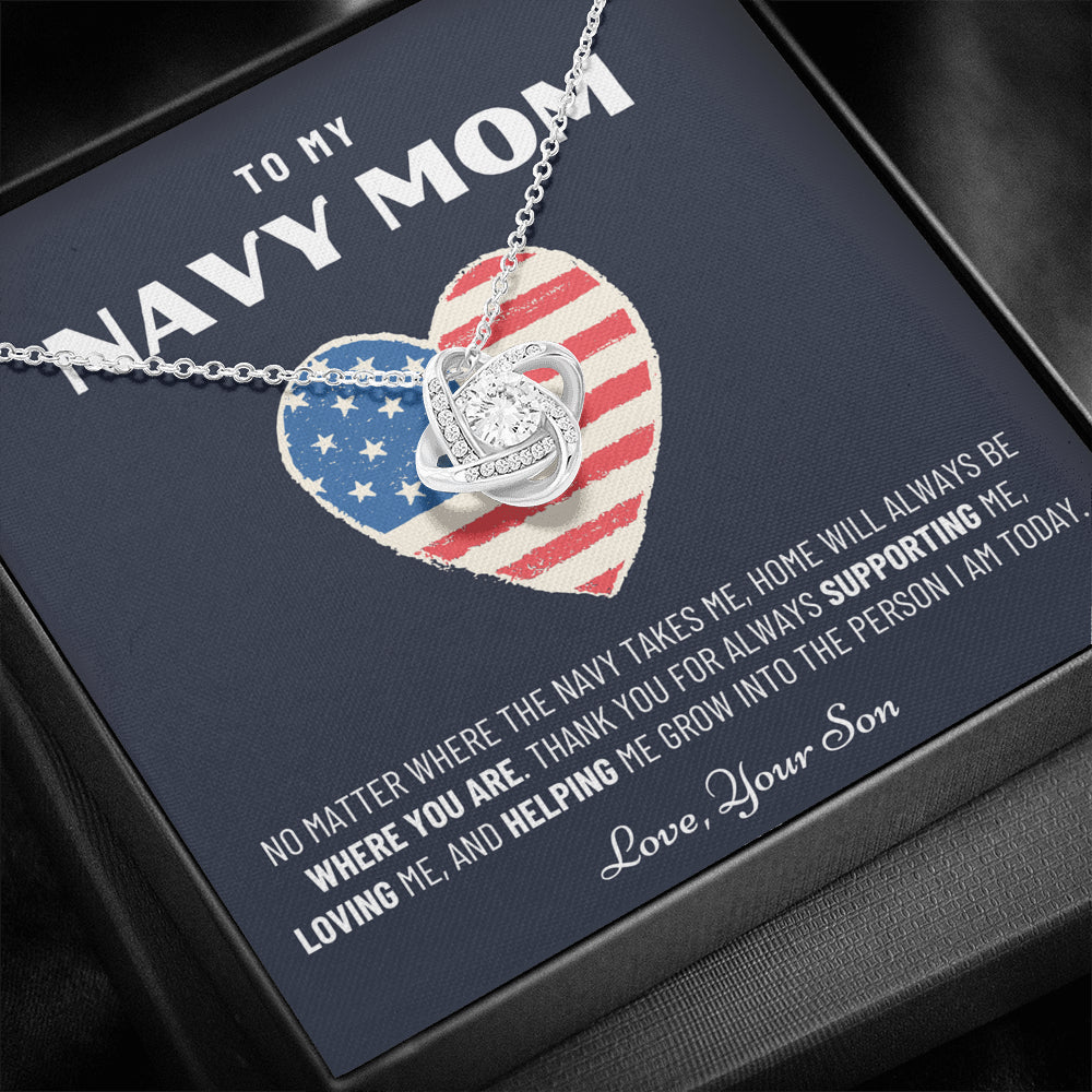 Military Mom Gift, Navy Mom Mothers Day, Navy Mom Gift, Deployment Gift, Navy Mom Necklace from Son, Military, Deploy Gift, Best Navy Mom