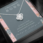 Boss Gift, Necklace for Boss, Gift for Female Boss, Girl Boss, Boss Lady, Thank You Gift, A Truly Amazing Boss Gift, Best Boss