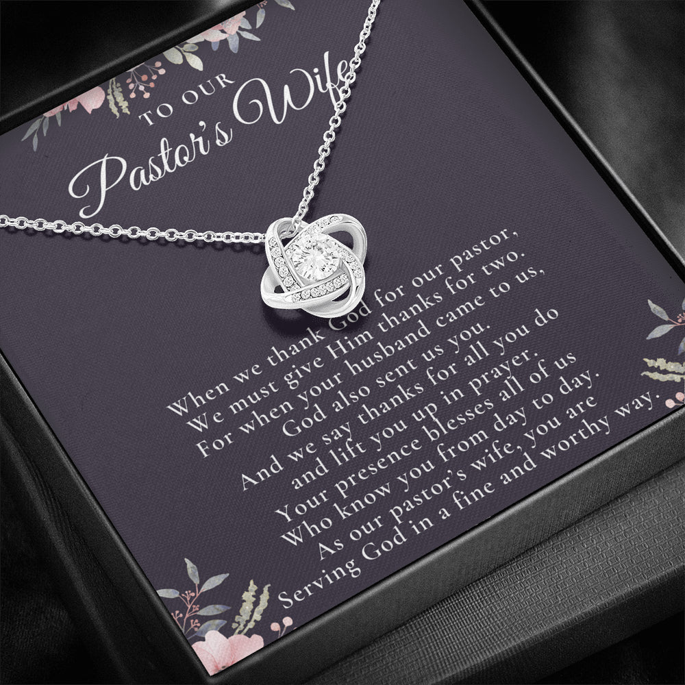 Pastor's Wife Appreciation Gift Necklace, Bible Study Gift, Christmas Present For Pastor's Wife, Best Preacher Wife Gift, Priest Wife Gift