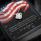 Army Girlfriend Gift, Best Military Girlfriend In The World, Deployment Gift, Gift for Military Girlfriend, Military, Deployment Necklace