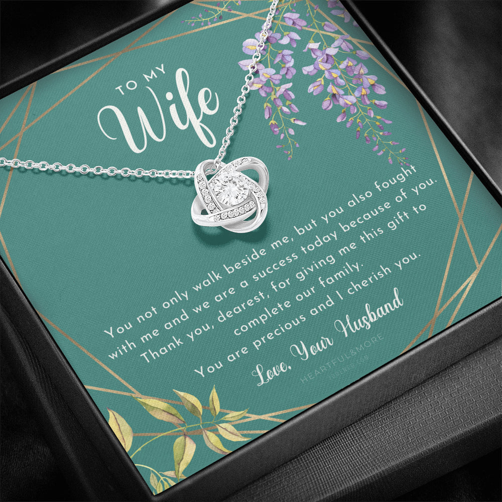 Postpartum Gift for Wife, Gift for Wife Post Pregnancy, Becoming A Mother Gift, Wife After Pregnancy Necklace, Wife Becoming A Mom