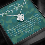 Army Girlfriend Gift, Best Military Girlfriend In The World, Deployment Gift, Gift for Military Girlfriend, Military, Deployment Necklace
