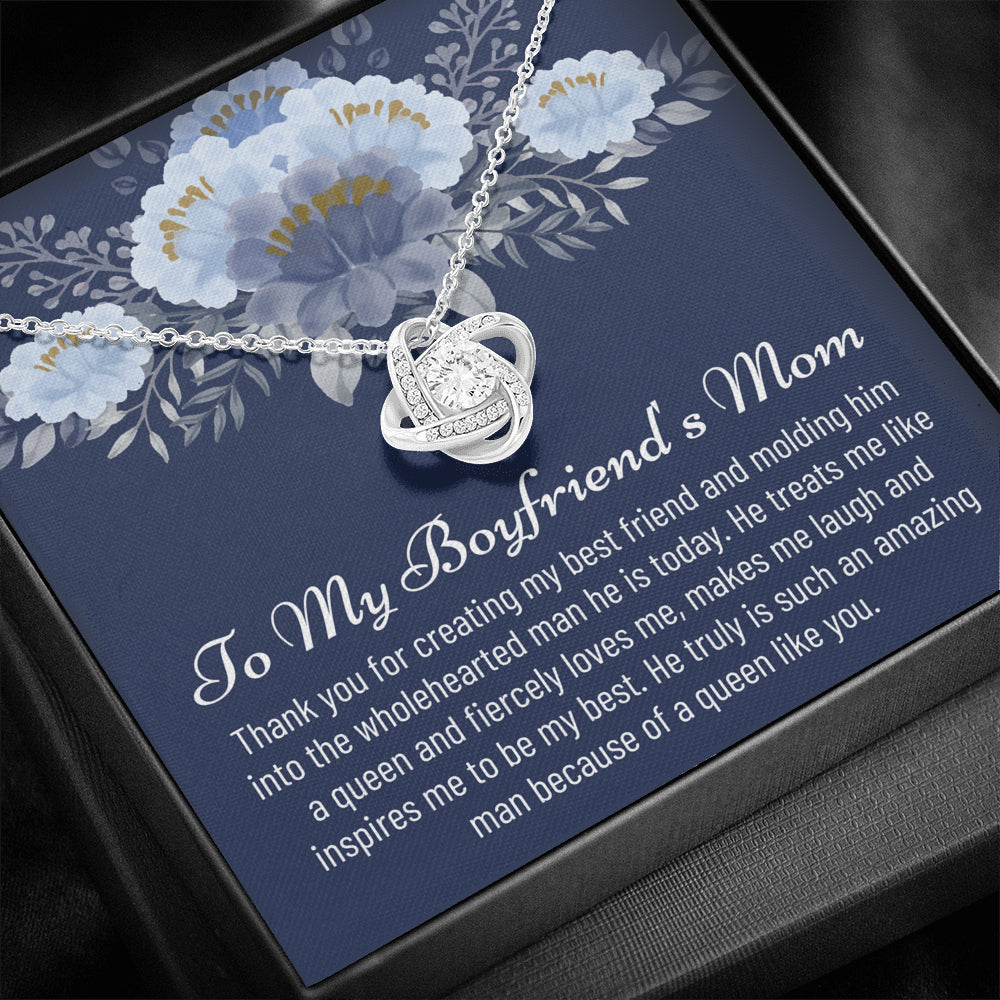 Gift for boyfriend's mom | Boyfriend's Mom Necklace | To my boyfriend’s Mom Gift | Mother’s day gift for Boyfriend's Mom