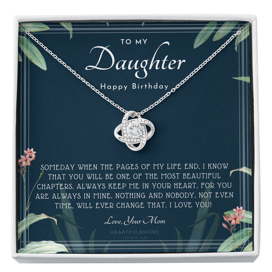 Daughter Gift from Mom to Daughter | Necklace for Daughter | Gift for Daughter from Mom | Daughter gift to daughter birthday gift