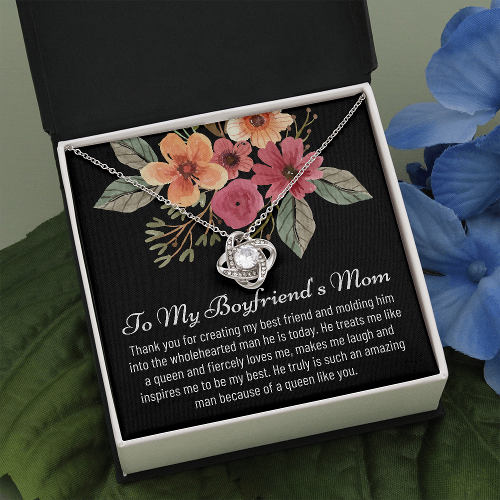 Gift for boyfriend's mom | Boyfriend's Mom Necklace | To my boyfriend’s Mom Gift | Mother’s day gift for Boyfriend's Mom