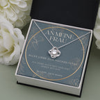 Hochzeitstag Geschenk, Ideen zu 1 Jahr Jubiläumsgeschenke, Zum 1 Hochzeitstag Geschenk für Frau, Halskette für Enfrau,Geschenke zum Jubiläum