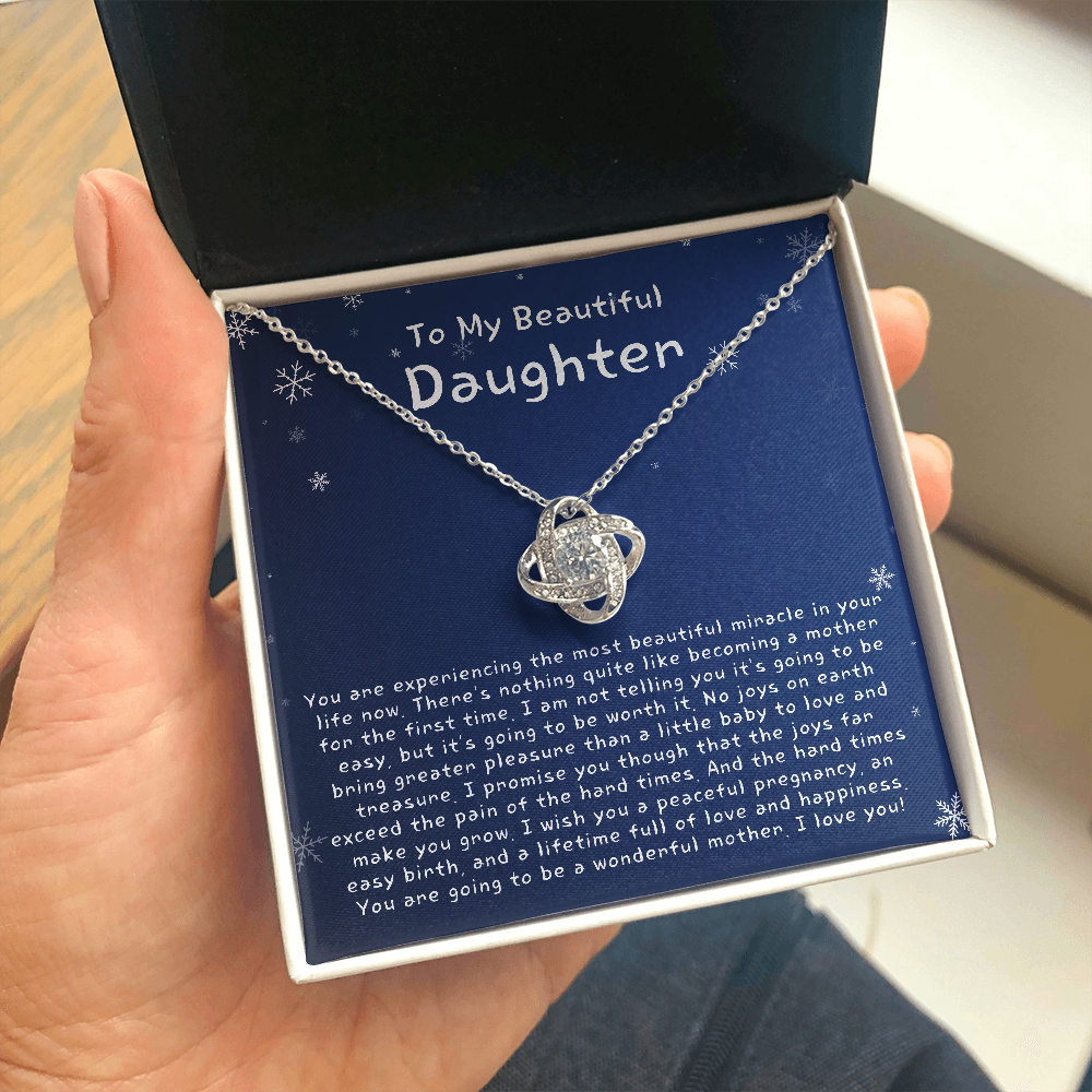 TO MY BEAUTIFUL DAUGHTER on your pregnancy