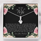 ALLURING BEAUTY Necklace, Postpartum Gift for Wife, Gift for Wife Post Pregnancy, Becoming A Mother Gift, Gift For Wife Birth, Wife After Pregnancy Necklace, Wife Becoming A Mom