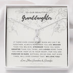 Gift for Granddaughter from Grandma & Grandpa, To Our Granddaughter, Live Your Dreams, Birthday, Graduation, Christmas,