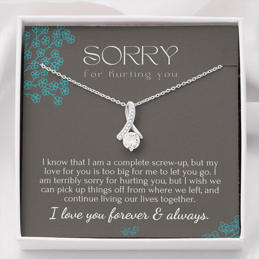 Sorry for hurting you