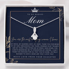 ALLURING BEAUTY necklace | Badass Mom Gift | To My Badass Mom Necklace | Mother’s Day Gift | Daughter to Mom Gift | Gift from Daughter to Mom on Wedding Day | Mom gift