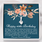 Gift for Wife 40th Birthday, Meaningful Wife 40th Birthday Gift, 40th Birthday Present for Wife, Birthday Gift for Wife Turning 40