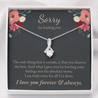 Sorry for hurting you