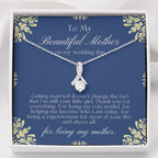 Beautiful Mother on my wedding day