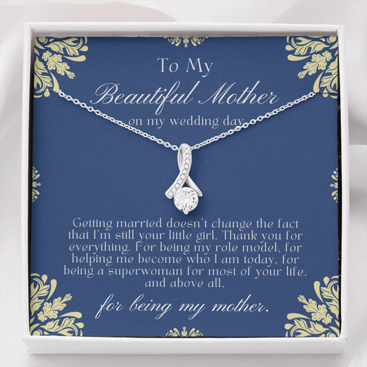 Beautiful Mother on my wedding day