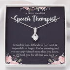 Speech Therapist Gift, Amazing Speech Therapist Gift Necklace, Language Pathologist, Gift for Speech Pathologist