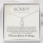 Sorry for hurting you necklace