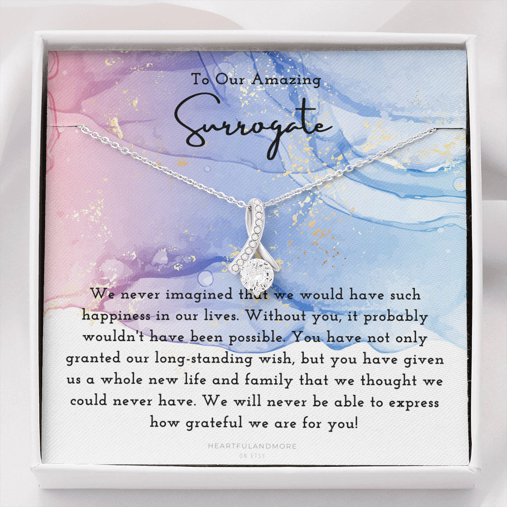 Surrogate Appreciation Gift, Surrogate Gift, Surrogate Gift With Message Card, Surrogate Transfer Day Thank You Gift
