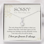 Sorry for hurting you ALLURING BEAUTY