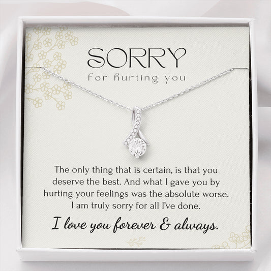Sorry for hurting you ALLURING BEAUTY
