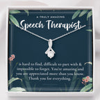 Speech Therapist Gift, Amazing Speech Therapist Gift Necklace, Language Pathologist, Gift for Speech Pathologist