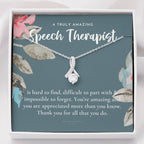 Speech Therapist Gift, Amazing Speech Therapist Gift Necklace, Language Pathologist, Gift for Speech Pathologist