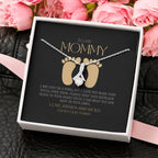 Baby shower gift | New Mommy Necklace | Pregnant Wife Gift | To My Mommy | I May Just Be A Bump But I Love You More Than You Ever Know | To mummy from bump | To Mommy to be | Pregnancy Gift for First Time Mom | New Mom in Hospital | Gift for Pregnant Wife