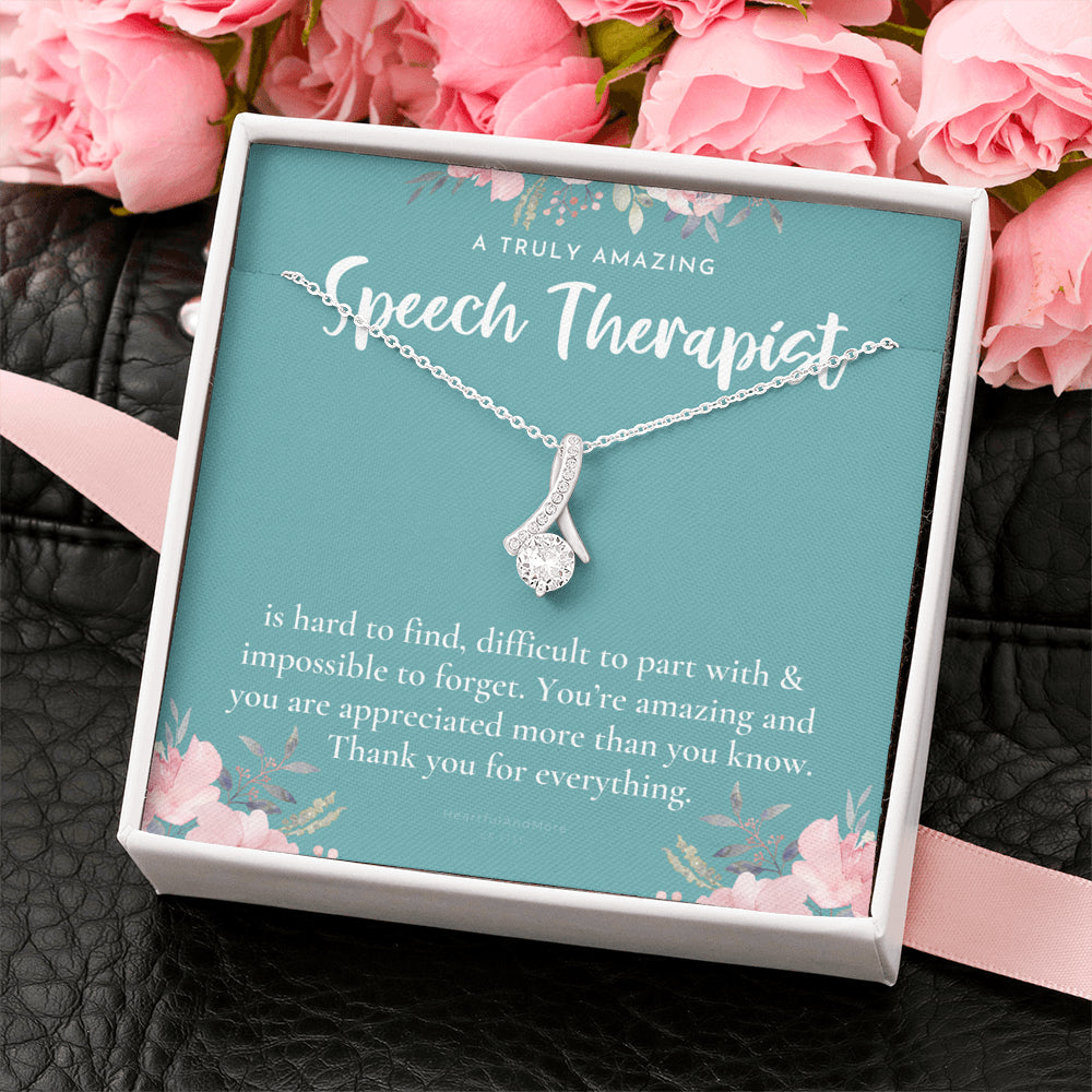 Speech Therapist Gift, Amazing Speech Therapist Gift Necklace, Language Pathologist, Gift for Speech Pathologist