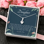 Personalized Birthday Gift for Daughter, Necklace Gift from Mom and Dad, Daughter Birthday Gift, 21st, 22nd, 23rd, 24th, 25th, 26th, 27th, 28th, 29th, 30th, 31st etc.