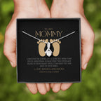 Baby shower gift | New Mommy Necklace | Pregnant Wife Gift | To My Mommy | I May Just Be A Bump But I Love You More Than You Ever Know | To mummy from bump | To Mommy to be | Pregnancy Gift for First Time Mom | New Mom in Hospital | Gift for Pregnant Wife