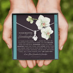 ALLURING BEAUTY Necklace, Gift for Granddaughter from Grandma & Grandpa, To Our Granddaughter, Live Your Dreams, Birthday, Graduation, Christmas