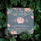 Gift for Pregnant Wife | Mom to be gift | New Mommy Necklace | To Mommy to be | New Mom Jewelry | Badass New Mommy | ALLURING BEAUTY | Badass Wife Gift