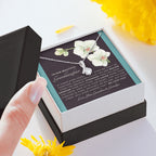 ALLURING BEAUTY Necklace, Gift for Granddaughter from Grandma & Grandpa, To Our Granddaughter, Live Your Dreams, Birthday, Graduation, Christmas