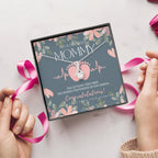 Gift for Pregnant Wife | Mom to be gift | New Mommy Necklace | To Mommy to be | New Mom Jewelry | Badass New Mommy | ALLURING BEAUTY | Badass Wife Gift