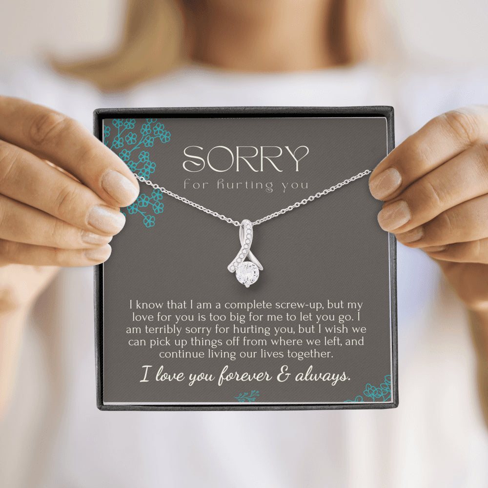 Sorry for hurting you