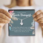 Speech Therapist Gift, Amazing Speech Therapist Gift Necklace, Language Pathologist, Gift for Speech Pathologist