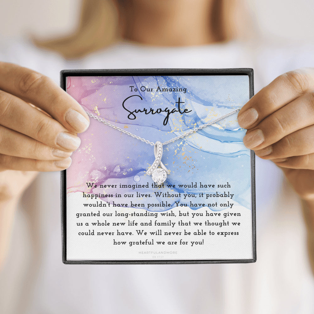 Surrogate Appreciation Gift, Surrogate Gift, Surrogate Gift With Message Card, Surrogate Transfer Day Thank You Gift
