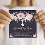 Stepmom Necklace, Stepmom Birthday Gift Idea, Meaningful Stepmom Gift, Thank You Stepmom, Unbiological Mom Gift, Bonus Mom Necklace