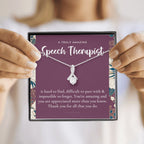 Speech Therapist Gift, Amazing Speech Therapist Gift Necklace, Language Pathologist, Gift for Speech Pathologist