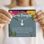 Speech Therapist Gift, Amazing Speech Therapist Gift Necklace, Language Pathologist, Gift for Speech Pathologist