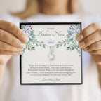 ALLURING BEAUTY Necklace, To My Badass Niece, Straighten Your Crown Necklace, Aunt Niece Necklace, Niece Birthday Gift, Niece Graduation Gift