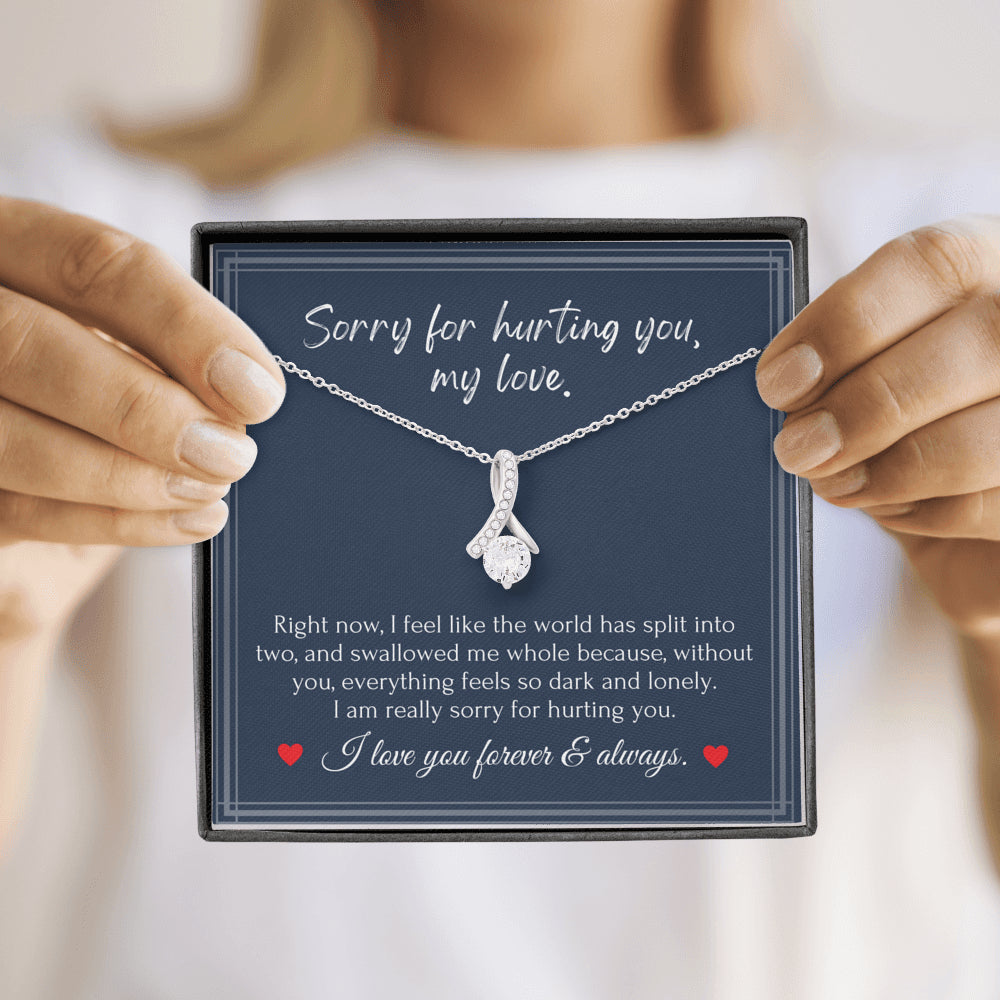 Sorry for hurting you