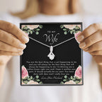 ALLURING BEAUTY Necklace, Postpartum Gift for Wife, Gift for Wife Post Pregnancy, Becoming A Mother Gift, Gift For Wife Birth, Wife After Pregnancy Necklace, Wife Becoming A Mom