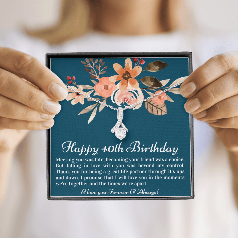 Gift for Wife 40th Birthday, Meaningful Wife 40th Birthday Gift, 40th Birthday Present for Wife, Birthday Gift for Wife Turning 40