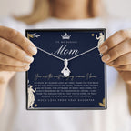 ALLURING BEAUTY necklace | Badass Mom Gift | To My Badass Mom Necklace | Mother’s Day Gift | Daughter to Mom Gift | Gift from Daughter to Mom on Wedding Day | Mom gift
