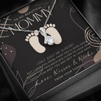 Mom to be gift | New Mommy Gift Necklace | Pregnant Wife Gift | I May Just Be A Bump But I Love You | To mummy from bump | To Mommy to be